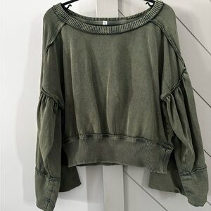 FP Movement by Free People Sage Green sweatshirt